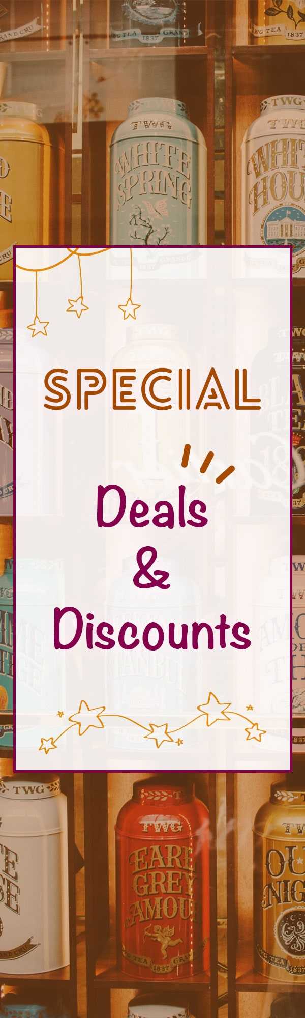 Special Deals & Discounts